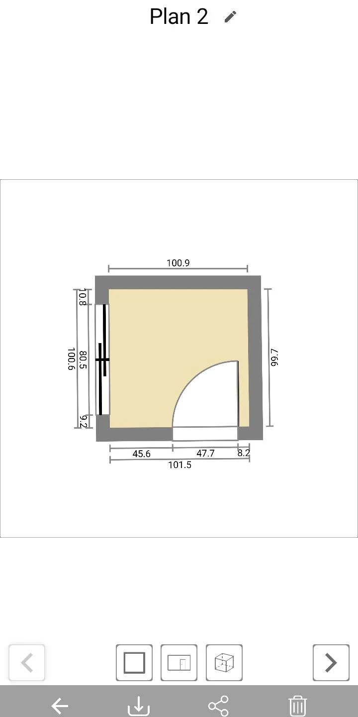 SmartPlan - Floor plan app usi screenshot